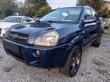 Niebieski Używany 2008 Hyundai Tucson SUV | 18 900 zł - Obraz 1/4