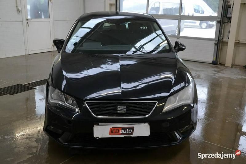 Czarny Używany 2013 Seat Leon Hatchback | 8800 zł - Obraz 1/4