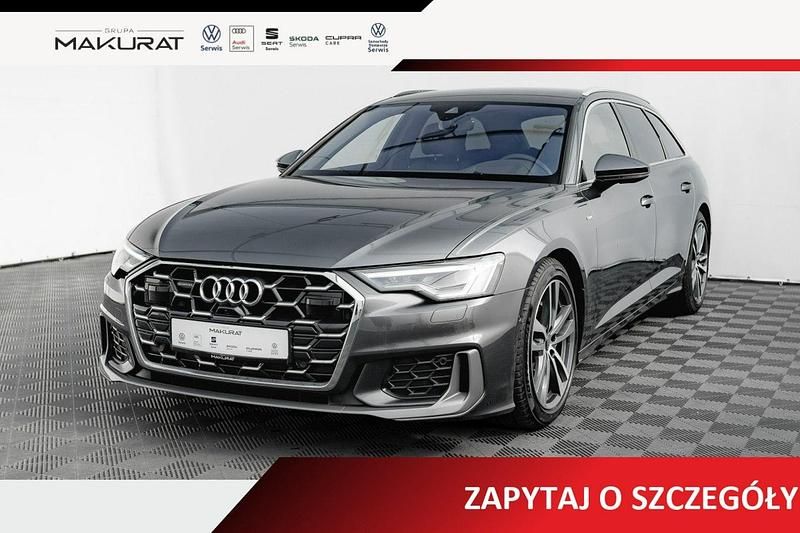 Szary Używany 2024 Audi A6 S-Line Kombi | 229 850 zł - Obraz 1/4