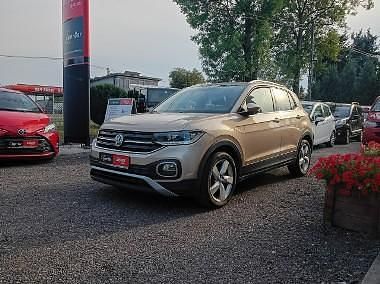 Kremowy (metalik) Używany 2020 VW T-Cross SUV | 59 900 zł - Obraz 1/4
