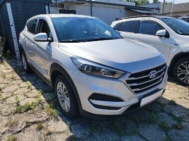 Srebrny Używany 2017 Hyundai Tucson SUV | 61 500 zł (Dobra cena) - Obraz 1/4