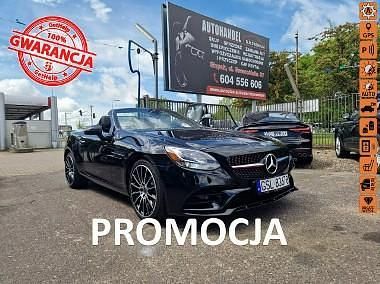 Czarny Używany 2019 Mercedes SLC300 | 125 000 zł - Obraz 1/4