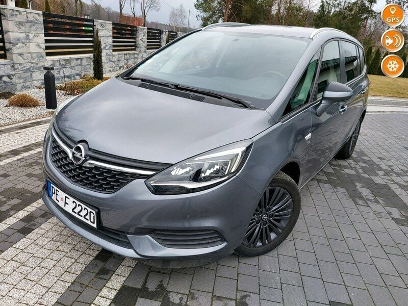 Szary (metalik) Używany 2019 Opel Zafira Life Van | 46 900 zł - Obraz 1/4