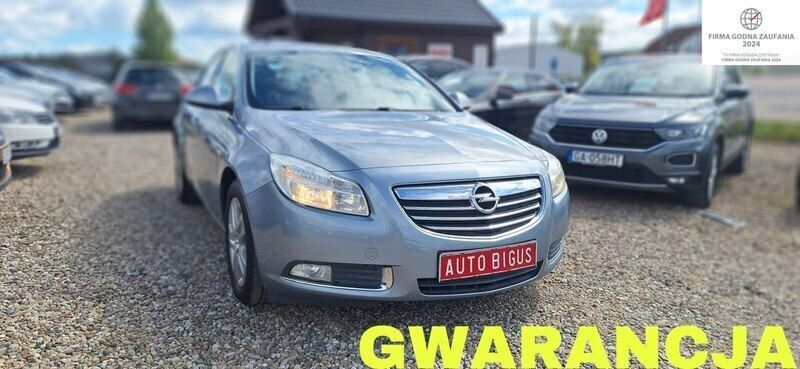 Niebieski Używany 2009 Opel Insignia Sedan/Limuzyna | 21 900 zł (Uczciwa cena) - Obraz 1/4