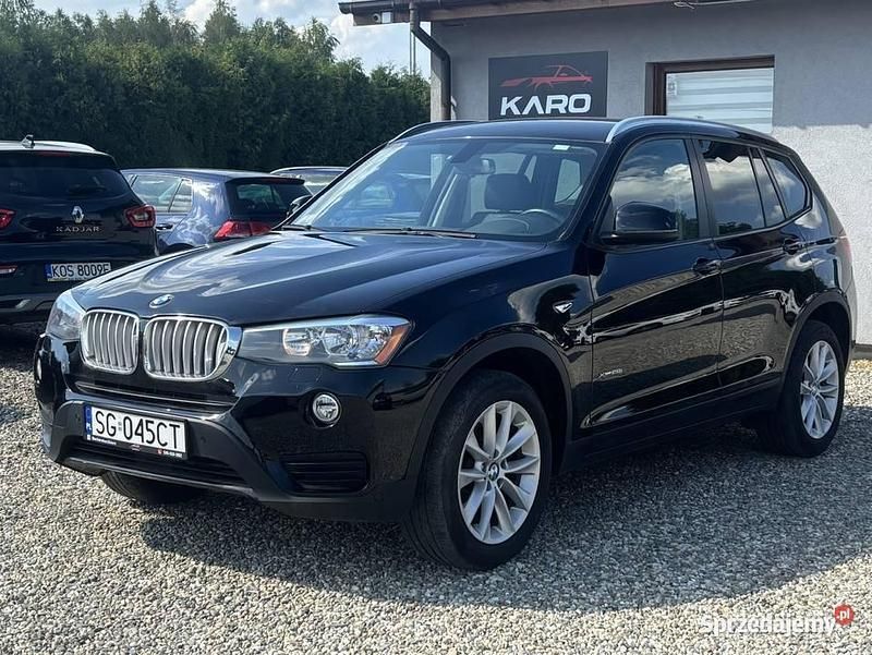 Czarny Używany 2017 BMW X3 SUV | 76 990 zł (Super Cena) - Obraz 1/4