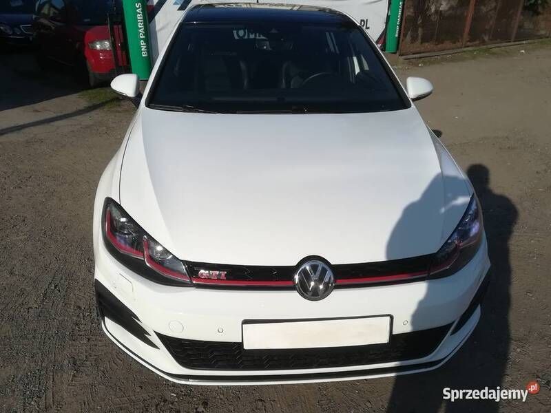 Biały Używany 2020 VW Golf VII GTI Hatchback | 79 900 zł (Uczciwa cena) - Obraz 1/4