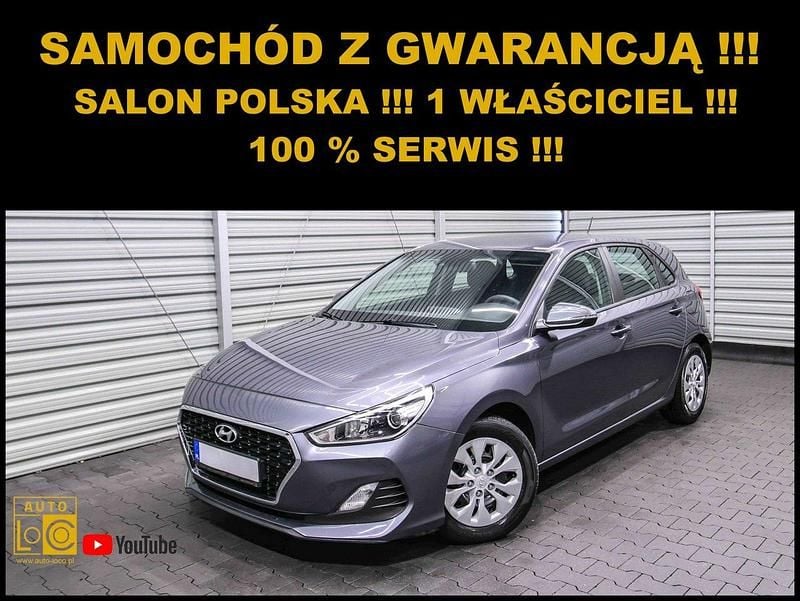 Szary (metalik) Używany 2020 Hyundai i30 Hatchback | 49 777 zł (Uczciwa cena) - Obraz 1/4