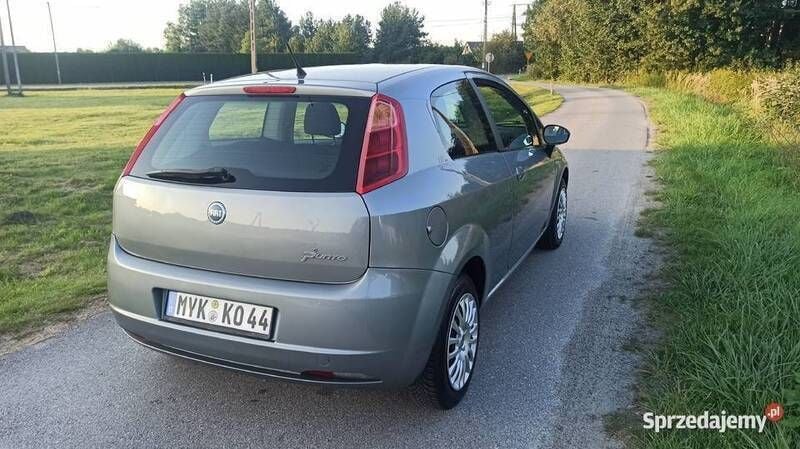 Grafitowy Używany 2006 Fiat Punto Hatchback | 10 900 zł - Obraz 1/4