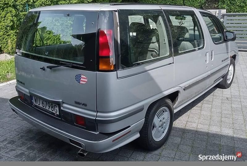 Srebrny Używany 1993 Pontiac Trans Sport Minivan | 18 500 zł - Obraz 1/4