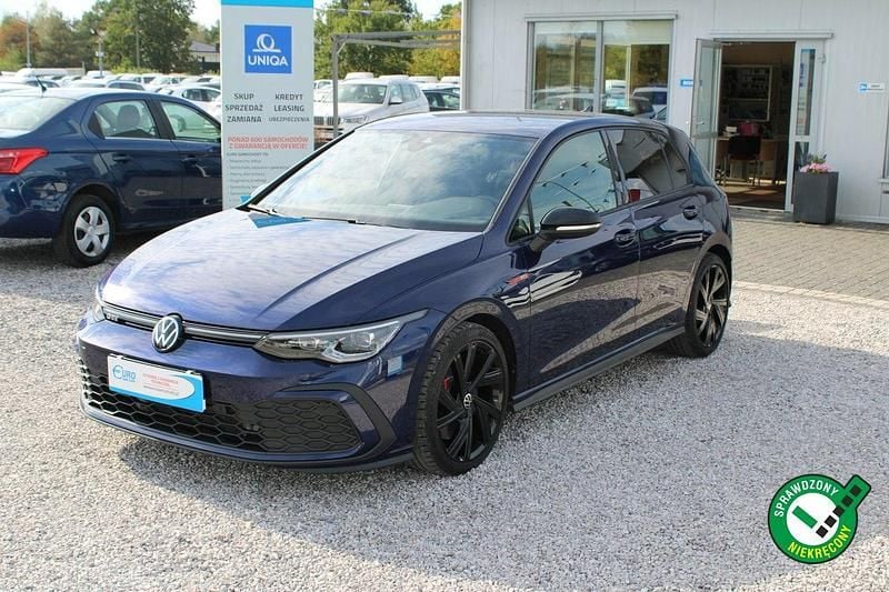 Granatowy Używany 2022 VW Golf VIII GTI Hatchback | 99 900 zł - Obraz 1/4