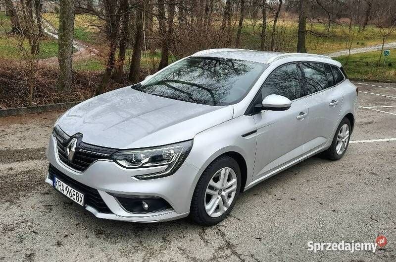 Srebrny Używany 2018 Renault Mégane GrandTour Kombi | 43 900 zł (Uczciwa cena) - Obraz 1/4