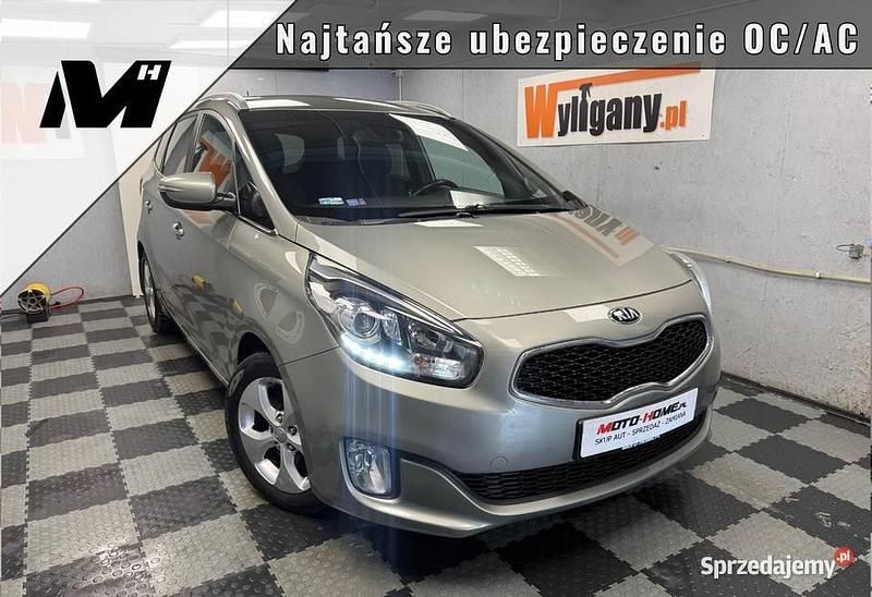 Używany Kia Carens 136 KM (100 kW) 2014 Srebrny Minivan