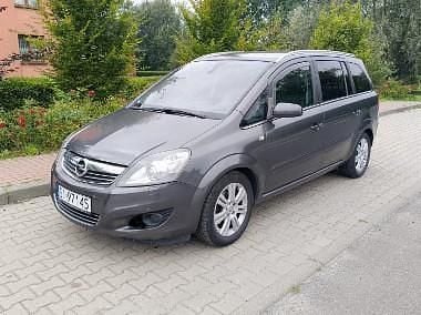 Szary Używany 2009 Opel Zafira Cosmo Minivan | 16 900 zł (Dość drogi) - Obraz 1/4