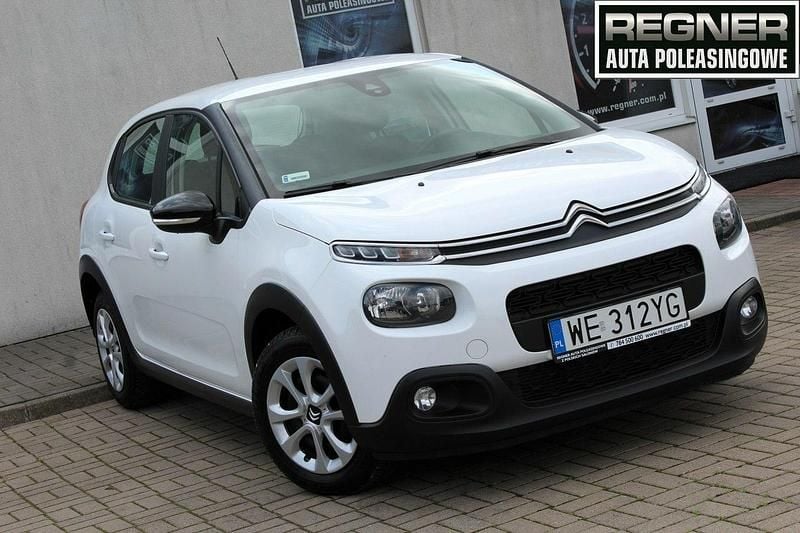 Biały Używany 2020 Citroën C3 Feel Hatchback | 31 900 zł (Super Cena) - Obraz 1/4