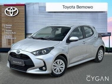 Srebrny Używany 2023 Toyota Yaris Hybrid Comfort Hatchback | 82 900 zł (Uczciwa cena) - Obraz 1/4