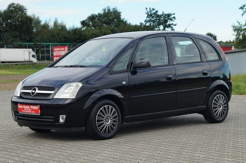 Czarny (metalik) Używany 2005 Opel Meriva Minivan | 11 900 zł (Drogi) - Obraz 1/4