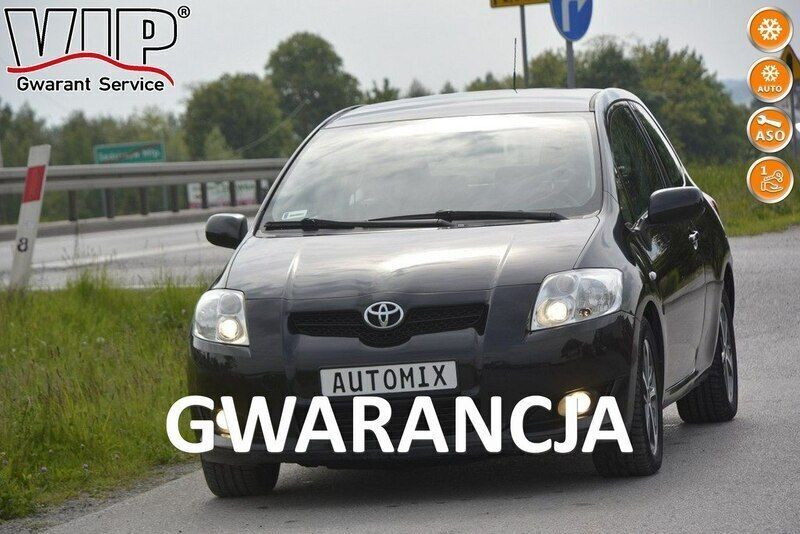 Czarny Używany 2009 Toyota Auris Hatchback | 11 100 zł (Dobra cena) - Obraz 1/4