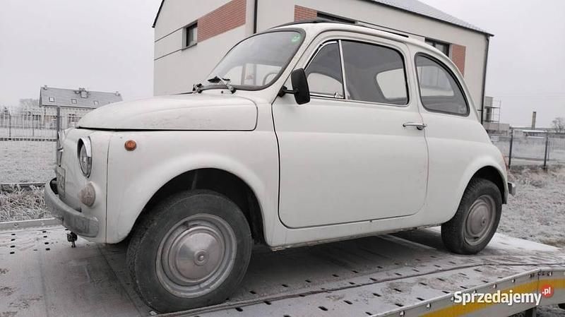 Używany Fiat 500 18 KM (13 kW) 1967 Biały Hatchback