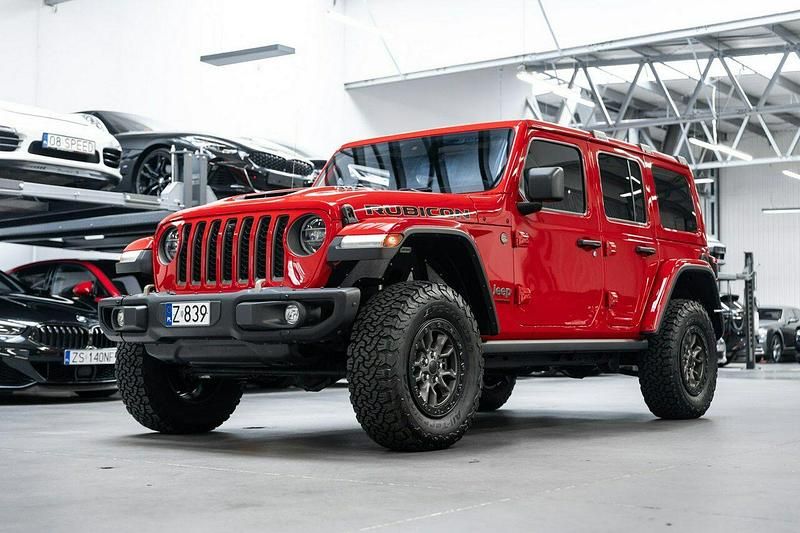 Używany Jeep Wrangler Unlimited SRT 2021 Czerwony SUV