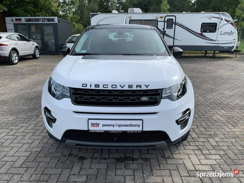 Biały Używany 2019 Land Rover Discovery Sport SUV | 124 900 zł (Drogi) - Obraz 1/4