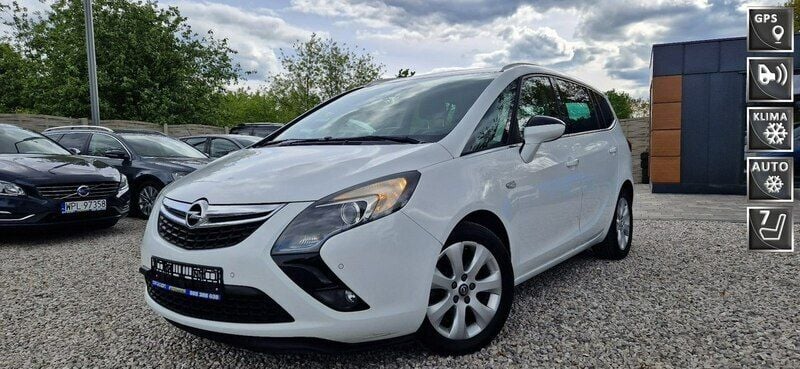 Biały Używany 2013 Opel Zafira Minivan | 28 900 zł (Uczciwa cena) - Obraz 1/4