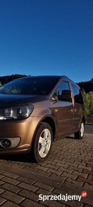Brązowy Używany 2011 VW Caddy Minivan | 32 999 zł (Dość drogi) - Obraz 1/4