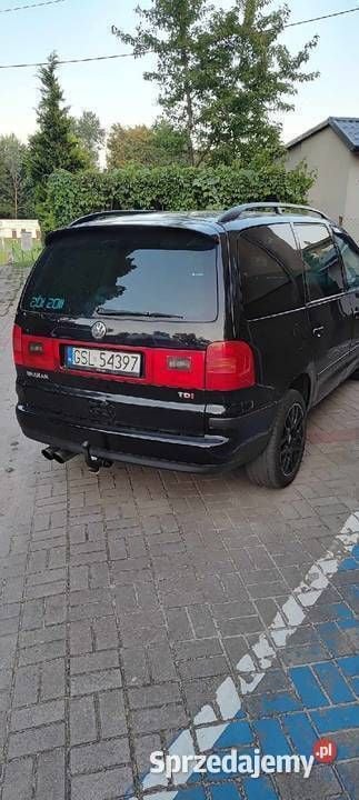 Czarny Używany 2001 VW Sharan Minivan | 12 000 zł - Obraz 1/4