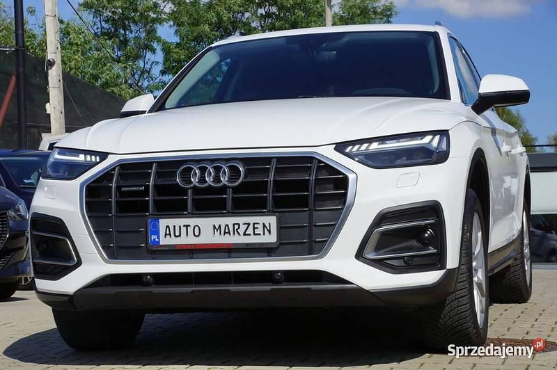 Biały Używany 2020 Audi Q5 SUV | 134 700 zł (Drogi) - Obraz 1/4