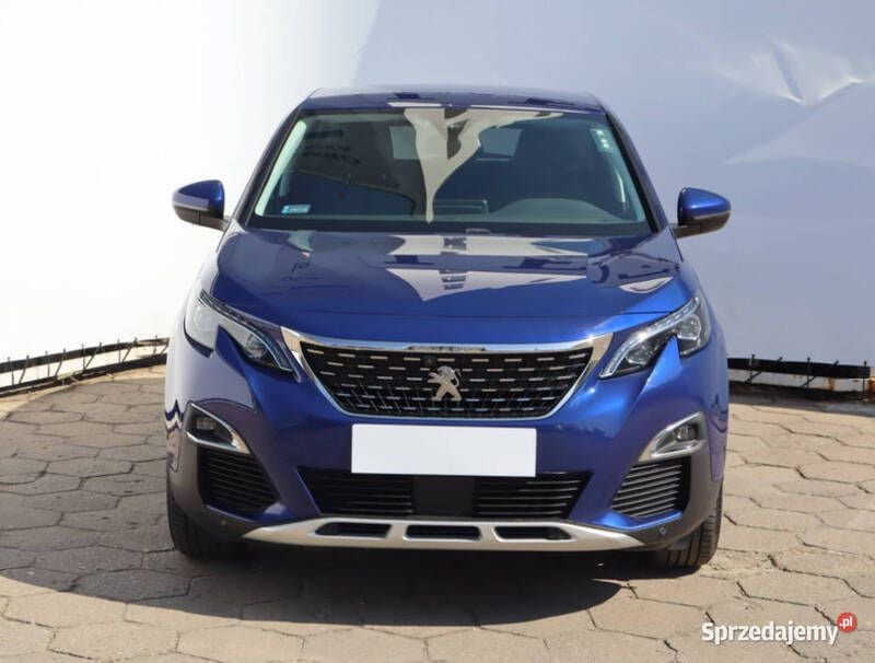 Niebieski Używany 2017 Peugeot 3008 SUV | 64 999 zł (Dość drogi) - Obraz 1/4
