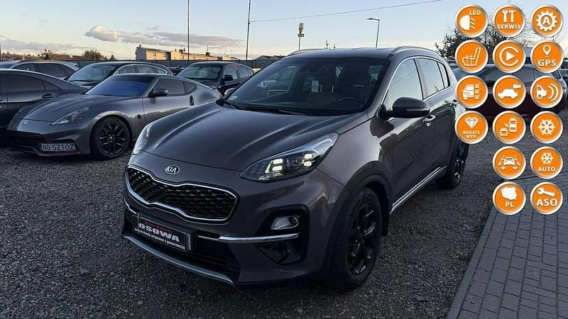 Brązowy Używany 2018 Kia Sportage SUV | 89 999 zł (Drogi) - Obraz 1/4