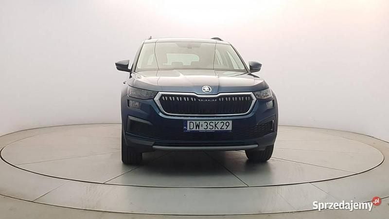 Niebieski Używany 2022 Skoda Kodiaq Ambition SUV | 102 850 zł (Super Cena) - Obraz 1/4