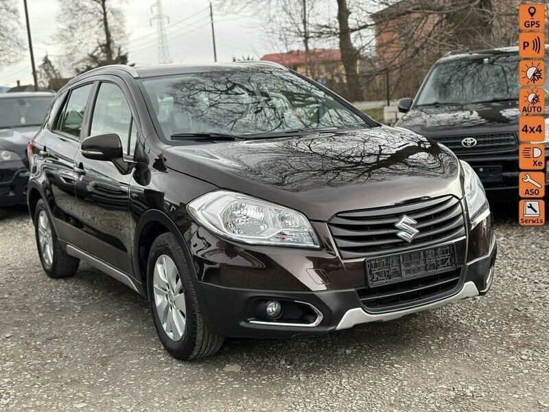 Brązowy Używany 2015 Suzuki SX4 S-Cross SUV | 54 700 zł (Uczciwa cena) - Obraz 1/4