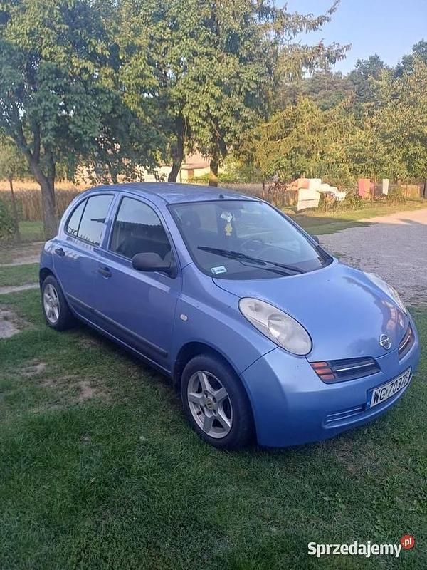 Niebieski Używany 2003 Nissan Micra Hatchback | 2300 zł - Obraz 1/3