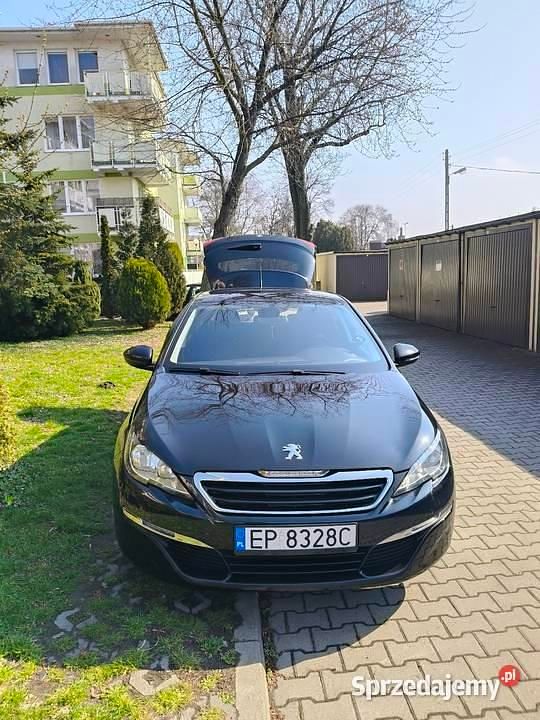 Czarny Używany 2015 Peugeot 308 Kombi | 26 700 zł (Dość drogi) - Obraz 1/4