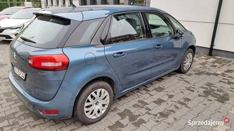 Niebieski Używany 2014 Citroën C4 Picasso Minivan | 28 000 zł (Uczciwa cena) - Obraz 1/4