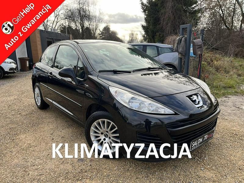 Czarny Używany 2009 Peugeot 207 Hatchback | 8900 zł (Uczciwa cena) - Obraz 1/4