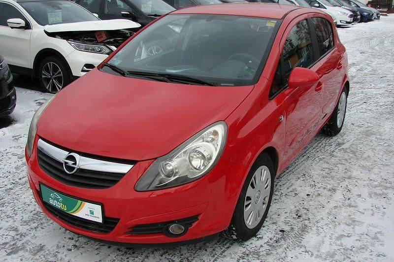 Używany Opel Corsa 80 KM (58 kW) 2006 Czerwony Hatchback