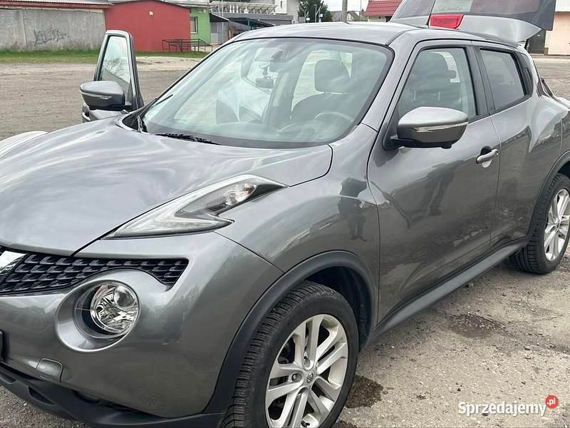 Szary Używany 2015 Nissan Juke Tekna SUV | 32 500 zł (Dość drogi) - Obraz 1/4