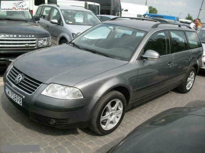 Inny (metalik) Używany 2004 VW Passat Sedan/Limuzyna | 13 800 zł (Drogi) - Obraz 1/4