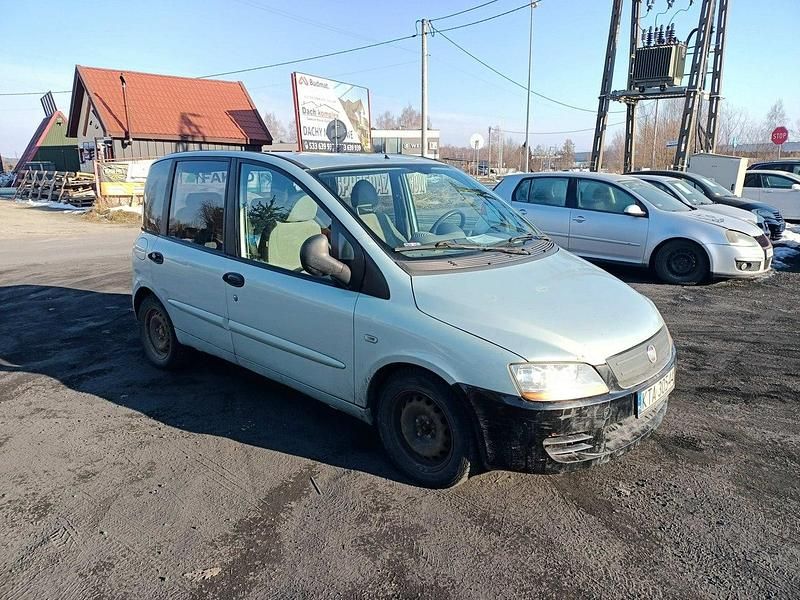 Używany Fiat Multipla 120 KM (88 kW) 2005 Srebrny Minivan