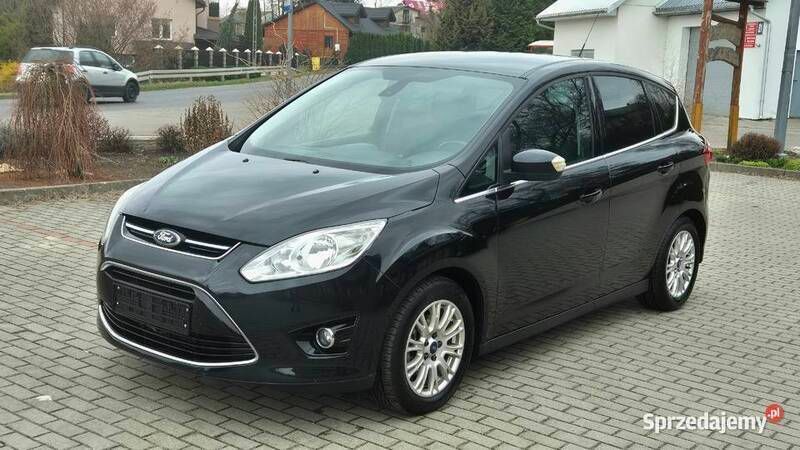 Czarny Używany 2012 Ford C-MAX Minivan | 21 900 zł (Uczciwa cena) - Obraz 1/4