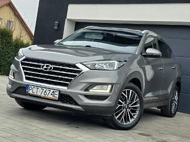 Szary Używany 2020 Hyundai Tucson SUV | 84 900 zł (Dobra cena) - Obraz 1/4