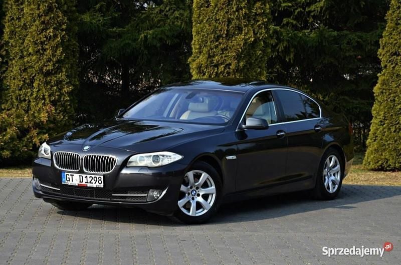 Granatowy Używany 2012 BMW 520 Sedan/Limuzyna | 53 900 zł (Uczciwa cena) - Obraz 1/4