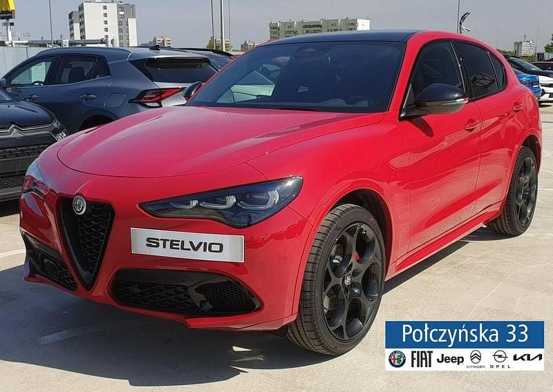 Czerwony Nowe 2024 Alfa Romeo Stelvio SUV | 248 890 zł - Obraz 1/4