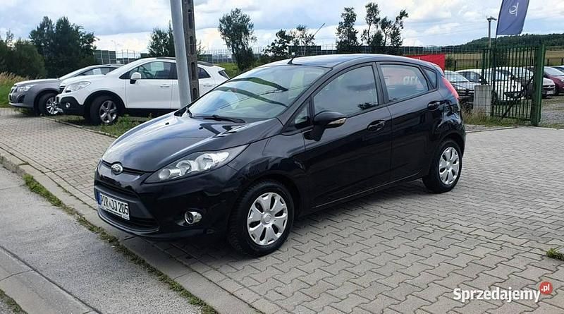 Czarny Używany 2012 Ford Fiesta Hatchback | 22 800 zł (Dość drogi) - Obraz 1/4