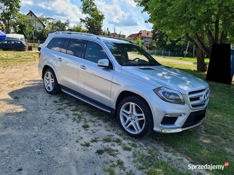 Srebrny Używany 2015 Mercedes GL350 AMG SUV | 129 500 zł - Obraz 1/4