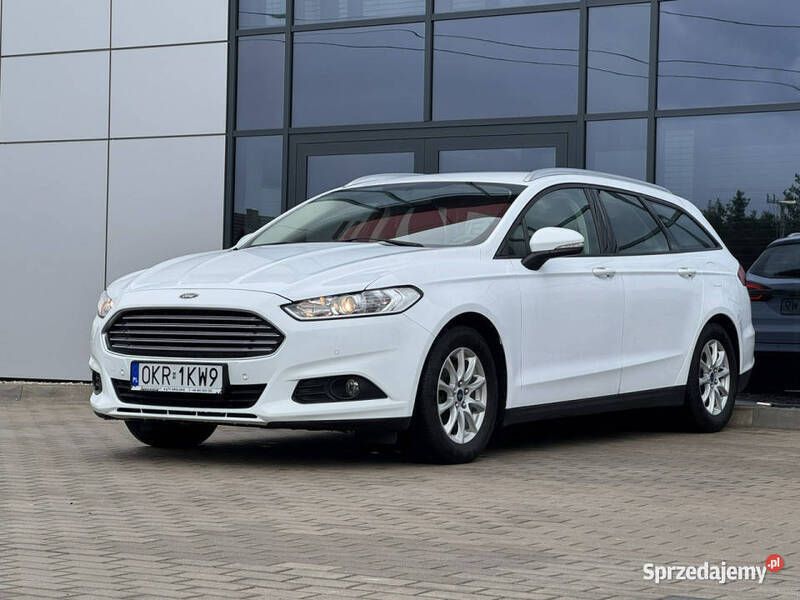 Biały Używany 2018 Ford Mondeo Sedan/Limuzyna | 63 999 zł (Dość drogi) - Obraz 1/3