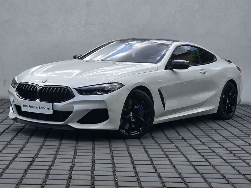 Biel mineralna metalizowany Używany 2021 BMW M850 Performance Coupe | 339 000 zł - Obraz 1/3
