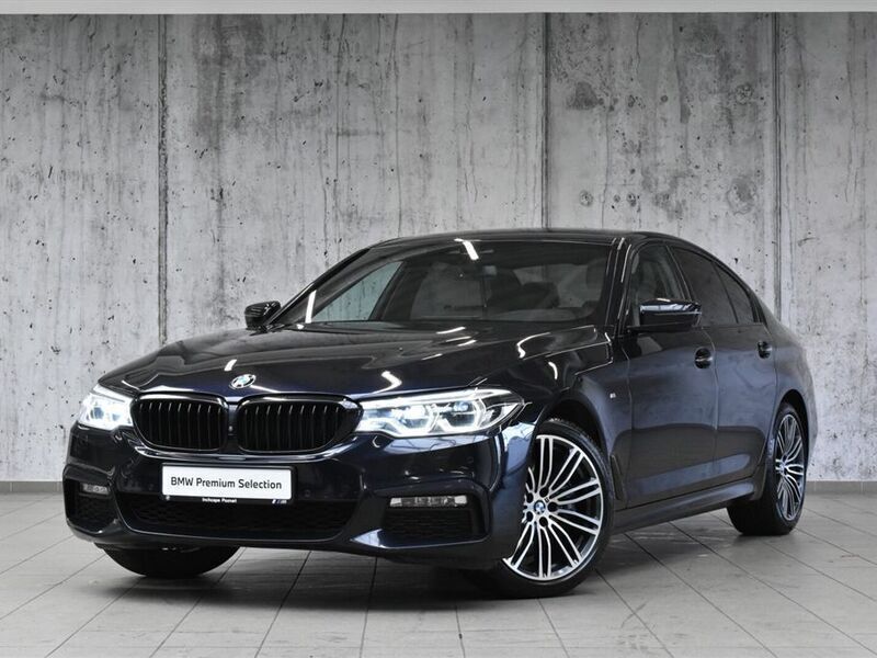 Carbon black metallic metalizowany Używany 2017 BMW 530 Shadowline Sedan/Limuzyna | 114 900 zł (Super Cena) - Obraz 1/3