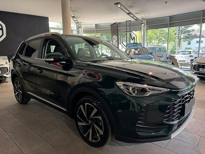 Nowe MG ZS Exclusive 197 KM (144 kW) 2025 Zielony Sedan/Limuzyna